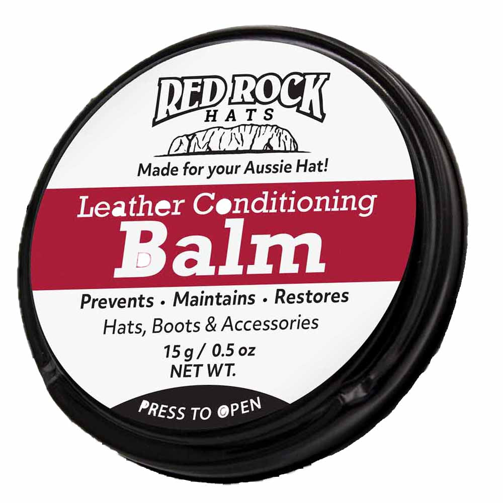 Leather Conditioning Balm for Hats & Boots - Red Rock Hats Accessories Red Rock Hats
