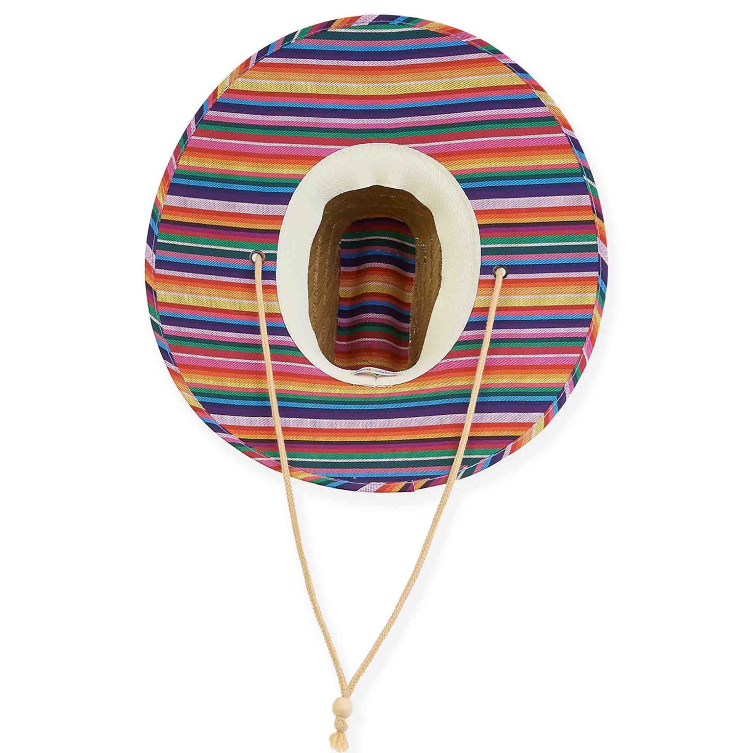 Brown SANTANA BY CARLOS SANTANA Fedora Style Wide Brim Hat - XL