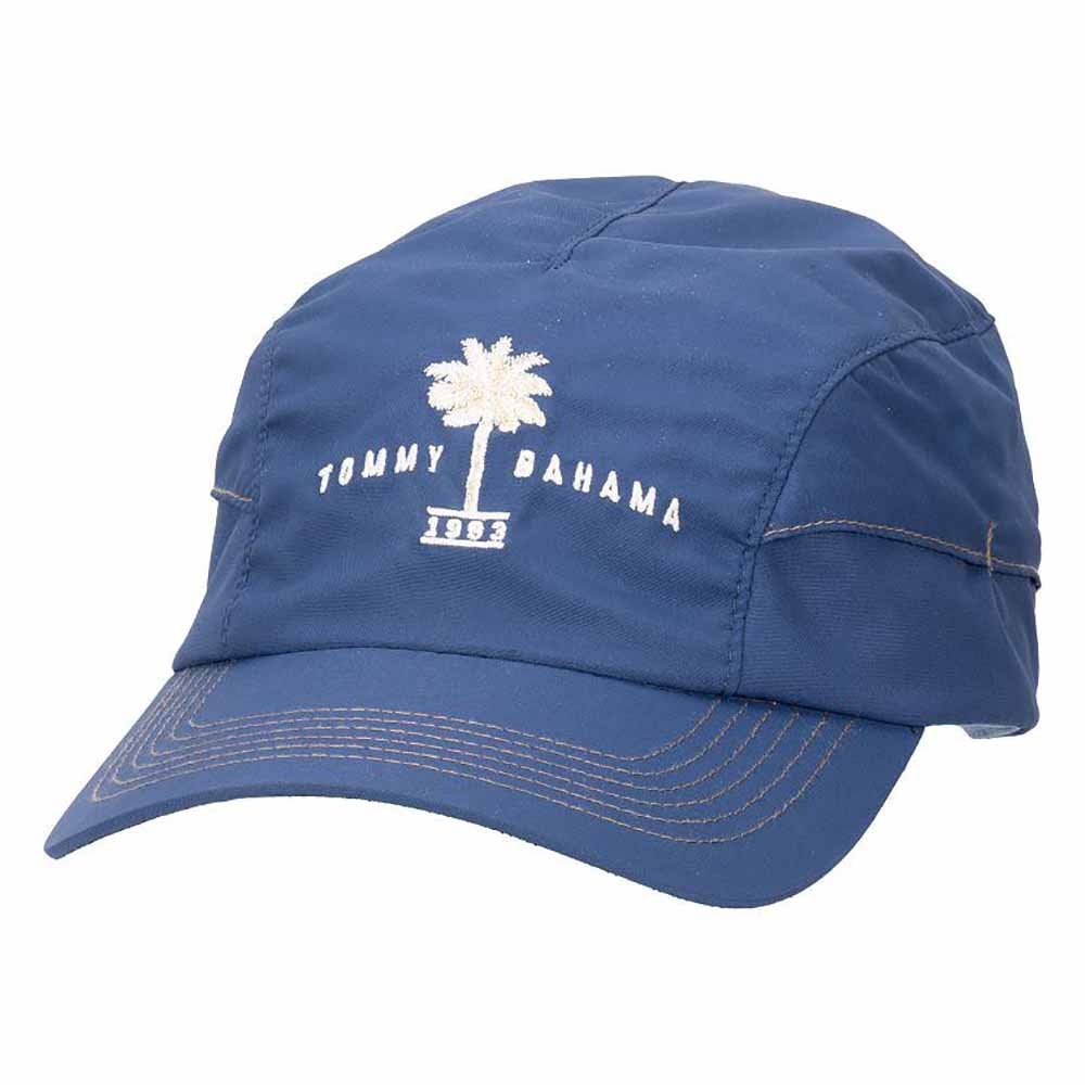 Lightweight Hyperkewl Soaker Cap with Palm Tree - Tommy Bahama Hats Blue