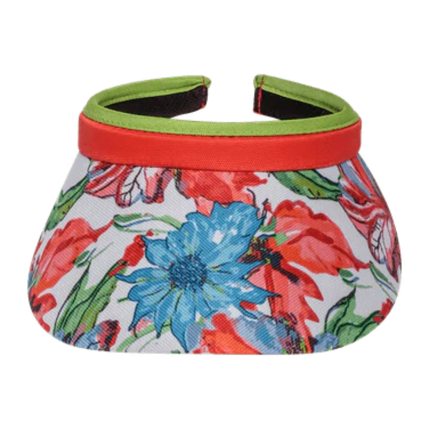 Margaritaville Urban Bleu Clip On Sun Visor - GloveIt® Golf Hats Visor Cap GloveIt