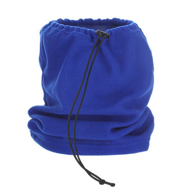 Microfleece 3-Way Neck Gaiter - Dorfman Pacific Hats Scarves Dorfman Hat Co. LW761-BLUE Blue OS 