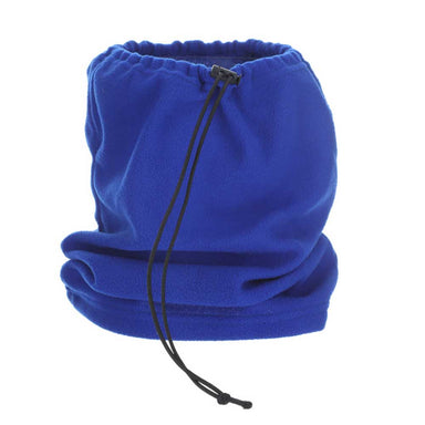 Microfleece 3-Way Neck Gaiter - Dorfman Pacific Hats Scarves Dorfman Hat Co. LW761-BLUE Blue OS