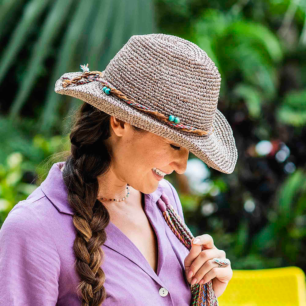 Chapeau Cowboy Wallaroo Catalina, Réglable, Couleur Mushroom, Neuf Avec étiquettes