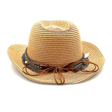Petite Cowboy Hat with Tassel Band - Jeanne Simmons Hats, Cowboy Hat - SetarTrading Hats 