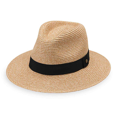 Tropic Hats Summer Wide Brim Mesh Safari/Outback W/Neck Flap & Snap Up  Sides - Hunter L 