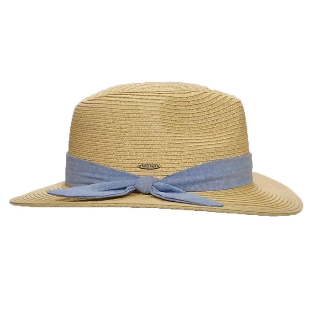 Petite Safari Hat with Denim Tie for Small Heads - Sunny Dayz™ Safari Hat Sun N Sand Hats