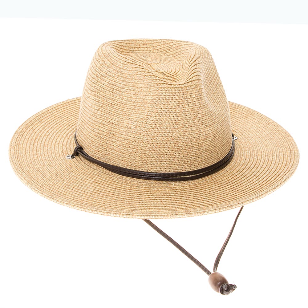 Petite Size Safari Hat with Chin Cord - Boardwalk Style