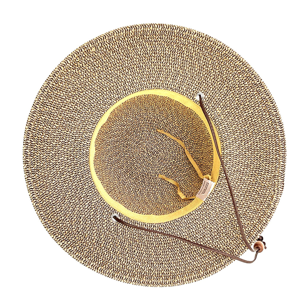 Petite Size Sun Hat with Chin Cord - Boardwalk Style