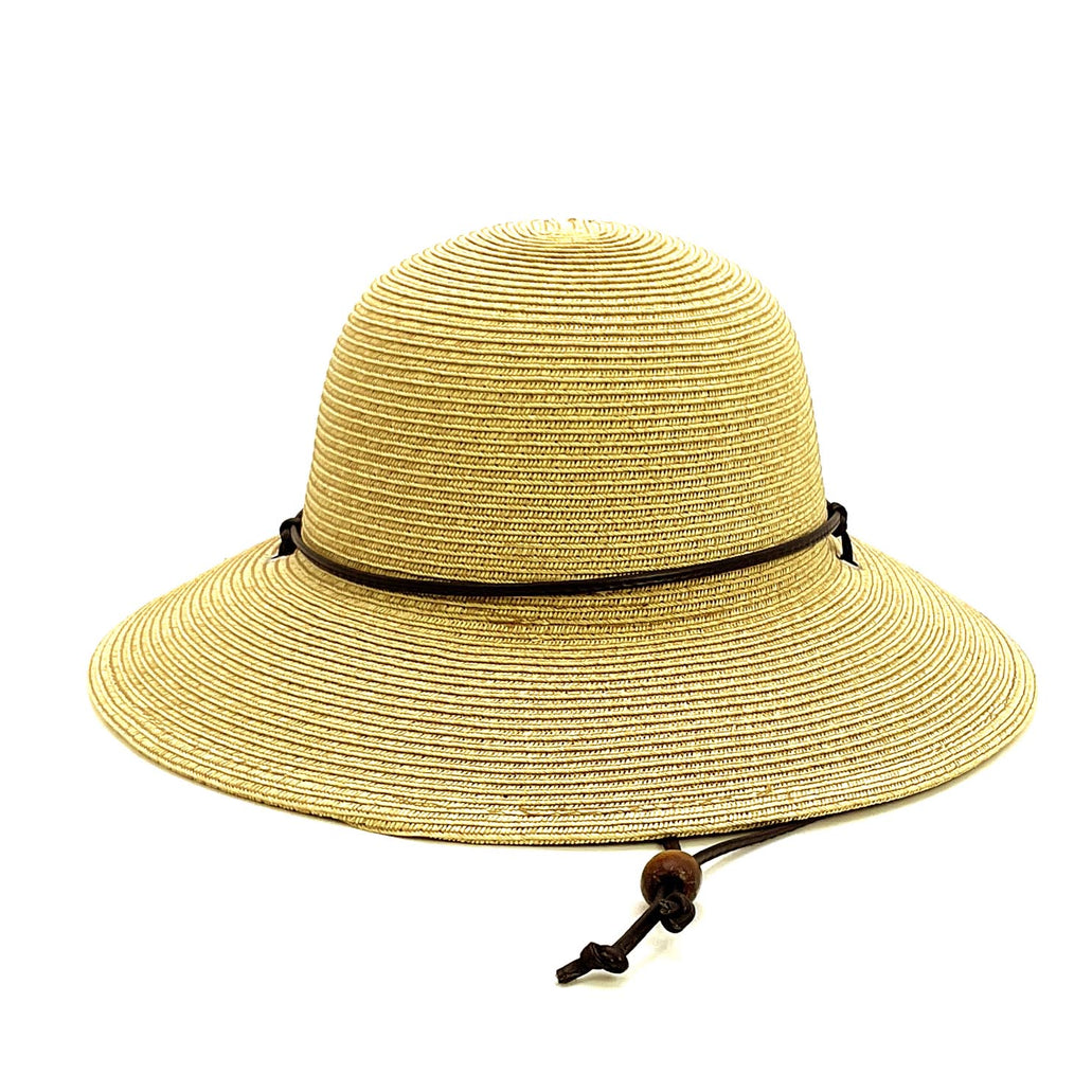 Petite Size Sun Hat with Chin Cord Boardwalk Style