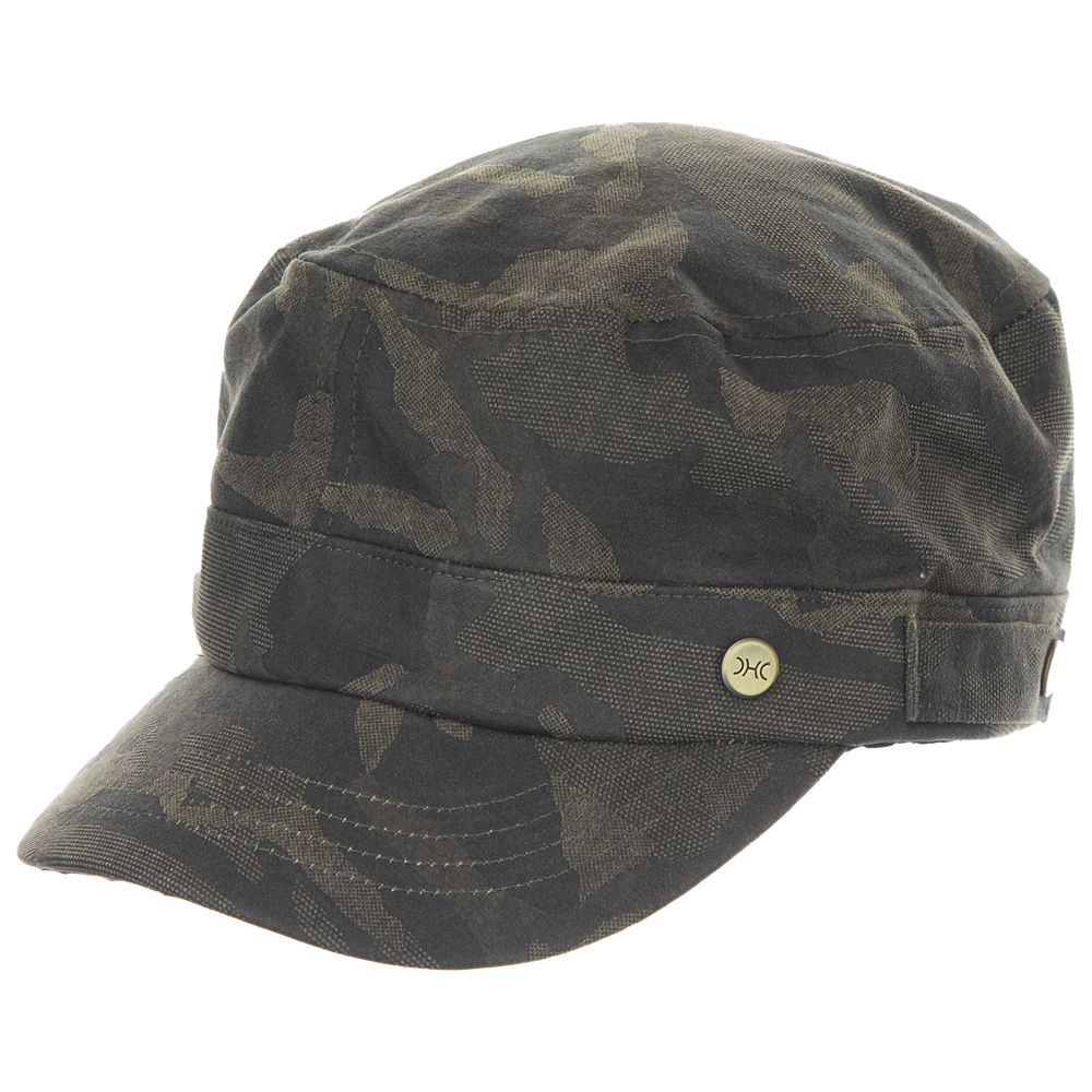 Pigment Dyed Weathered Cotton Camo Cadet Cap - DPC Outdoor Hat