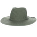 Pigment Dyed Cotton Outback Hat with Chin Cord - DPC Outdoors Hats Safari Hat Dorfman Hat Co. MC398-OL2 Olive Medium 