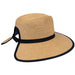 Ponytail Hole Fedora for Large Heads - Karen Keith Hats Facesaver Hat Great hats by Karen Keith BT14CB-C Toast L/XL 