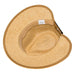 Ponytail Summer Fedora Hat - Boardwalk Style Safari Hat Boardwalk Style Hats    