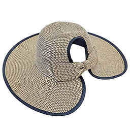 Hat with ponytail hole