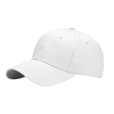 Pro Style Twill Baseball Cap - MCI Hats Cap MegaCI 6901B-WHT White OS