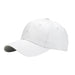 Pro Style Twill Baseball Cap - MCI Hats Cap MegaCI 6901B-WHT White OS 