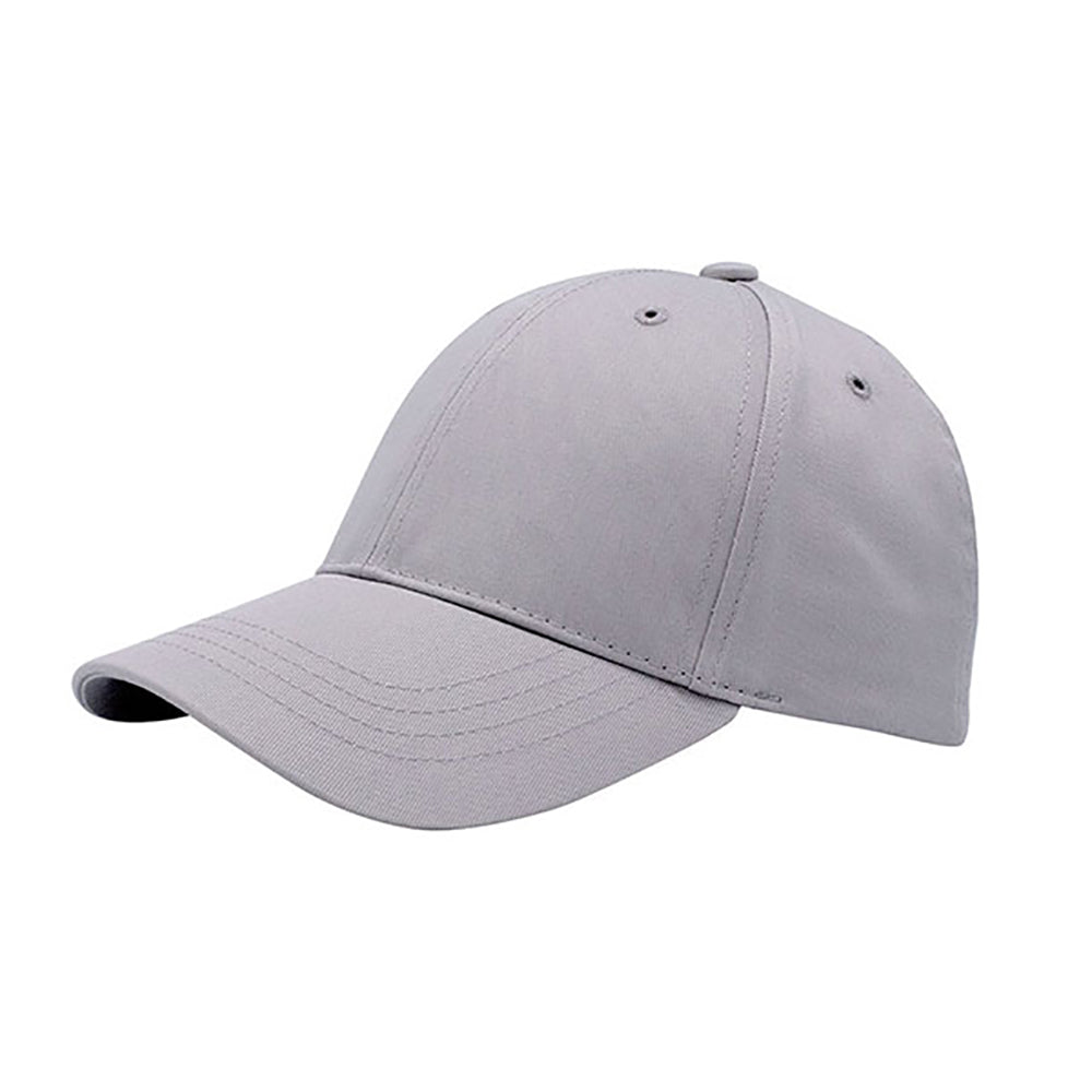 Pro Style Twill Cap for Small Heads - MCI Hats Cap MegaCI 6901BY-LGY Light Grey 51-55 cm 