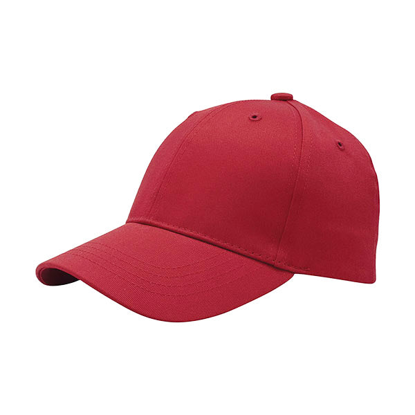 Pro Style Twill Cap for Small Heads - MCI Hats Cap MegaCI 6901BY-RED Red 51-55 cm
