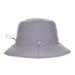 Puffer Rain Hat with Adjustable Toggle - Scala Hats Bucket Hat Scala Hats LW798-GREY Grey OS 