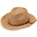 Quinn Shapeable Brim Straw Western Hat - Wallaroo Hats Cowboy Hat Wallaroo Hats QUI-CA Camel M/L (58 cm) 