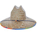 Quiver Lifeguard Hat with Tie-Dye Print Underbrim - Makai Hats Lifeguard Hat Makai Hat