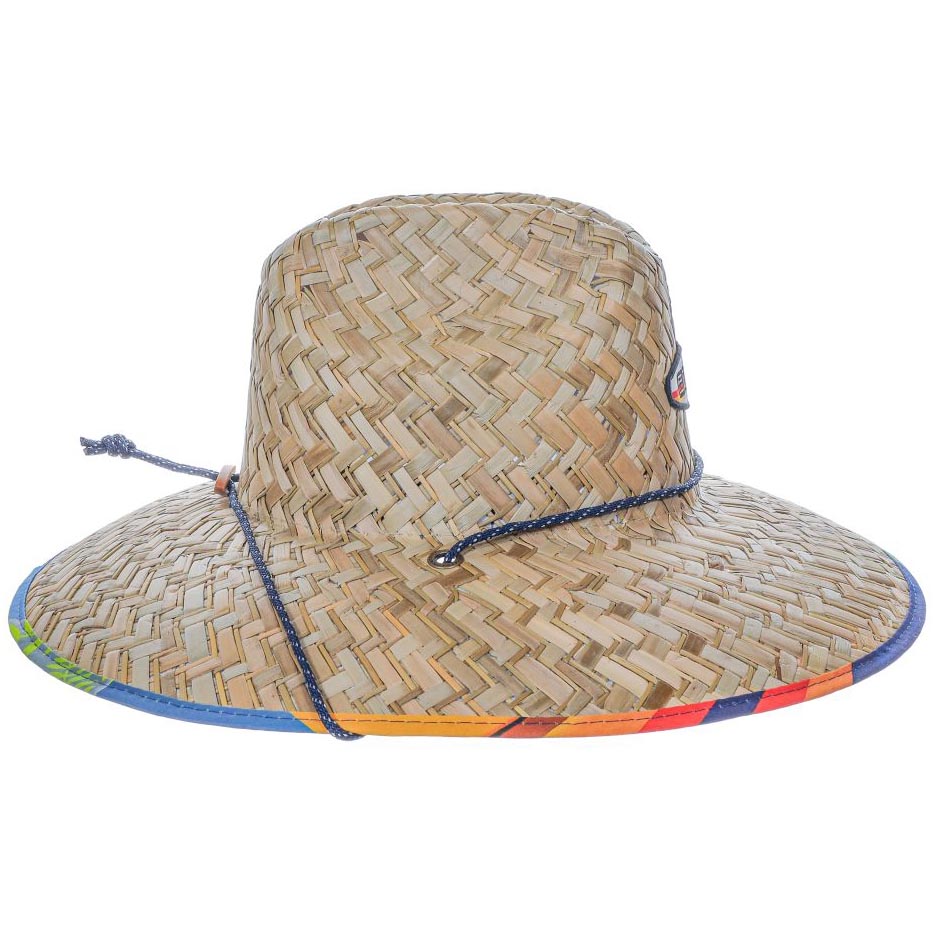 Quiver Lifeguard Hat with Tie-Dye Print Underbrim - Makai Hats Lifeguard Hat Makai Hat