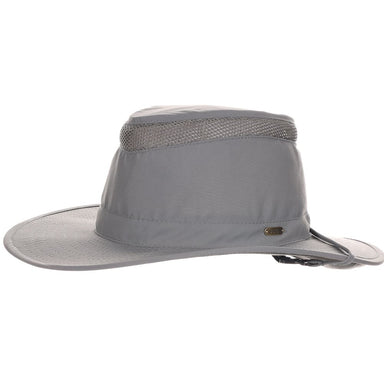 Reel In No Fly Zone Neck Flap Hiking Hat - Scala Hats Bucket Hat Scala Hats NFZ325=WILL2 Willow M (22 5/8")