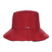Reversible Rain Hat for Women - Scala Hats, Bucket Hat - SetarTrading Hats 