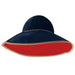 Reversible Terrycloth-Cotton Twill Wide Brim Sun Hat - MCI Wide Brim Sun Hat MegaCI