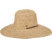 Rough Braid Raffia Lifeguard Hat - Scala Hats Lifeguard Hat Scala Hats