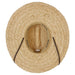 Rough Braid Raffia Lifeguard Hat - Scala Hats Lifeguard Hat Scala Hats