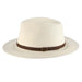 Safari Hat with Leather Belt - Scala Hats for Men Safari Hat Scala Hats MS269-IVORY3 Ivory Large 