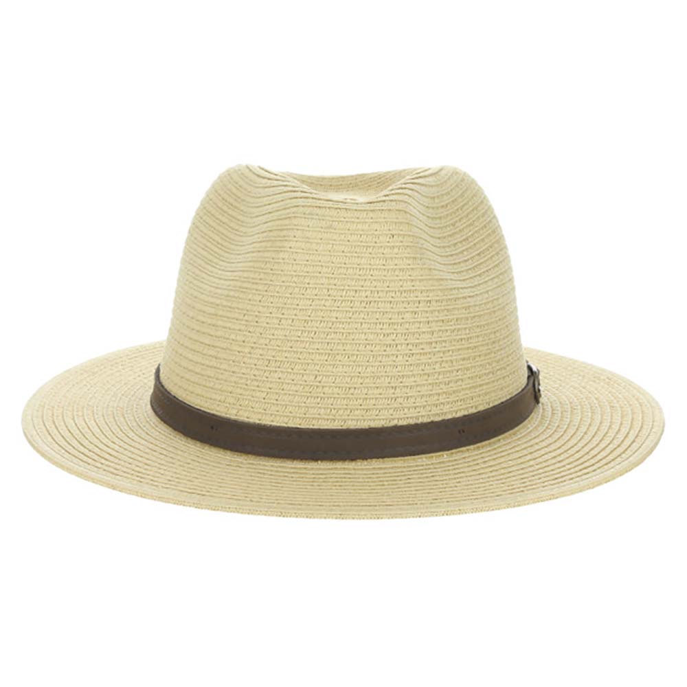 Safari Hat with Leather Belt - Scala Hats for Men Safari Hat Scala Hats MS269-NAT4 Natural X-Large 