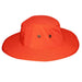 Safety Colors Dimensional Brim Bucket Hat - DPC Outdoor Headwear Bucket Hat Dorfman Hat Co. EV101-ORANGE2 Orange M