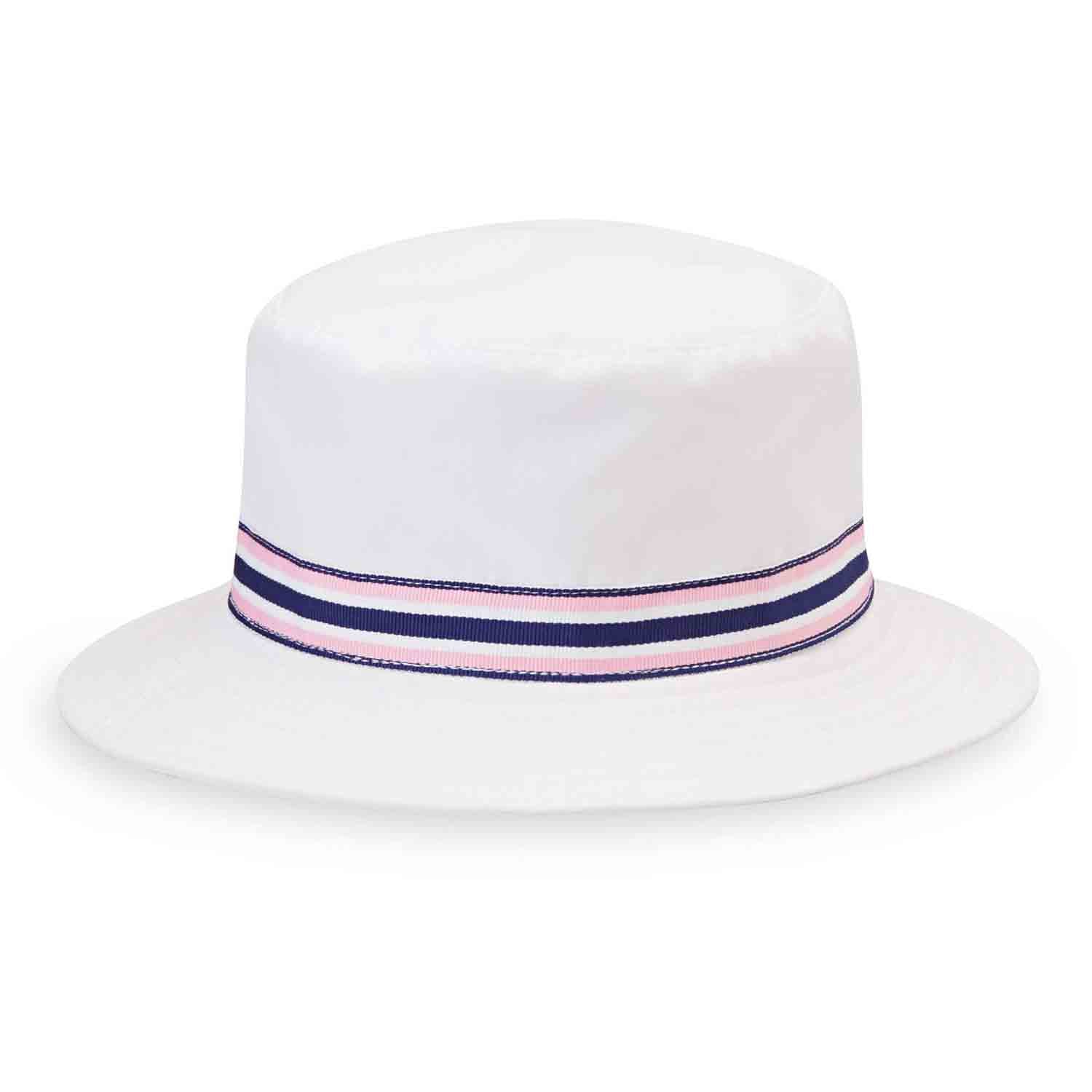 Sawyer Bucket Hat by Wallaroo Hat Company Bucket Hat Wallaroo Hats MSAWY-WH White Extra-Small (54 cm)