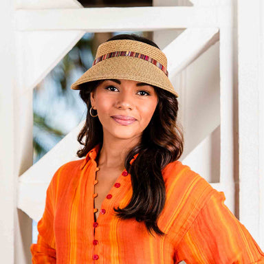 Sedona Sun Visor by Wallaroo Hat Company Visor Cap Wallaroo Hats