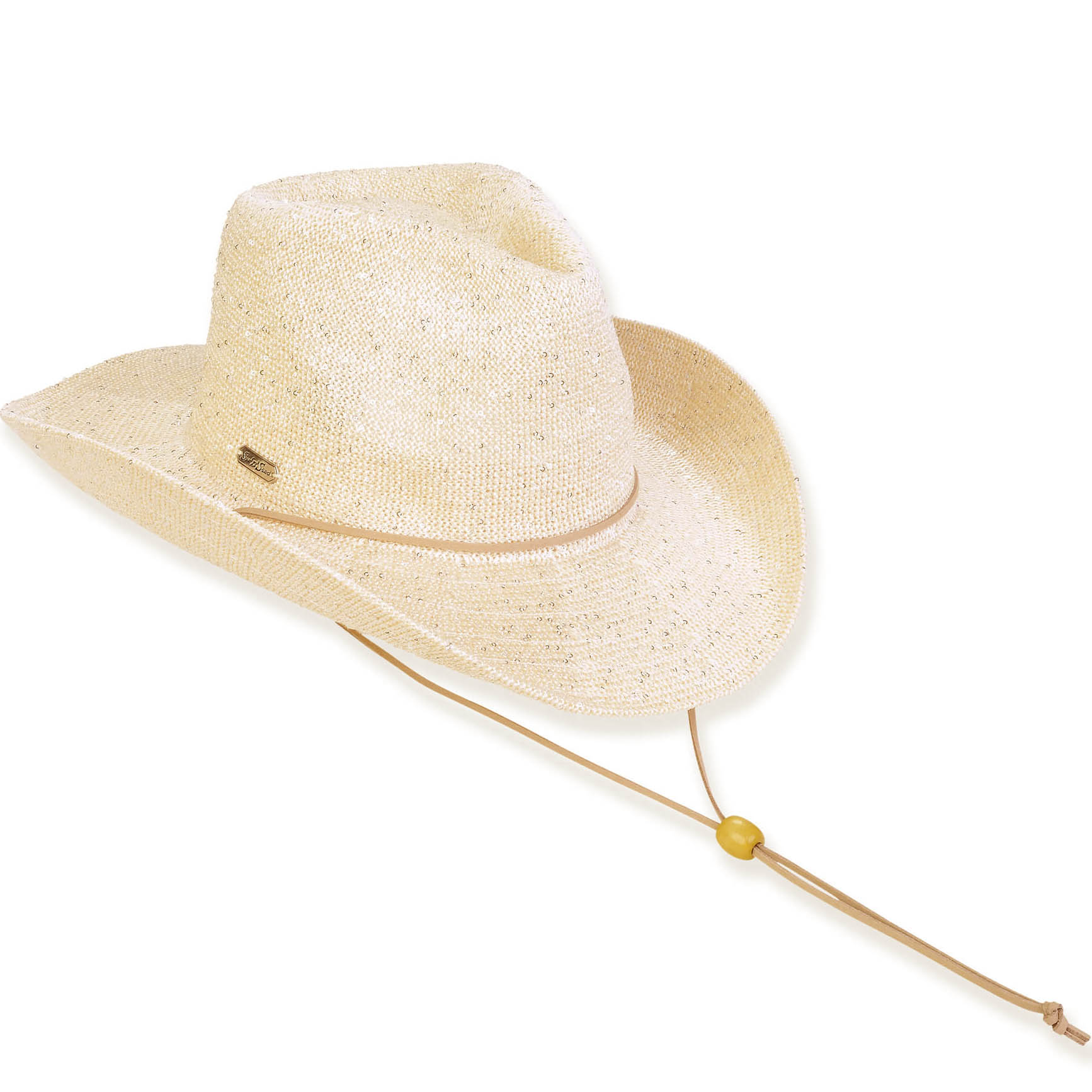 7759 Sequin Beach Hat Sparkly Straw Cowboy Womens Sun Hats Lace Beach Panama Hat Vacation Sun Hat Personalized Luxe  main image 2