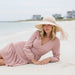 Sequin Knit Pinned Up Back Facesaver Hat - Sun 'N' Sand Hats Facesaver Hat Sun N Sand Hats