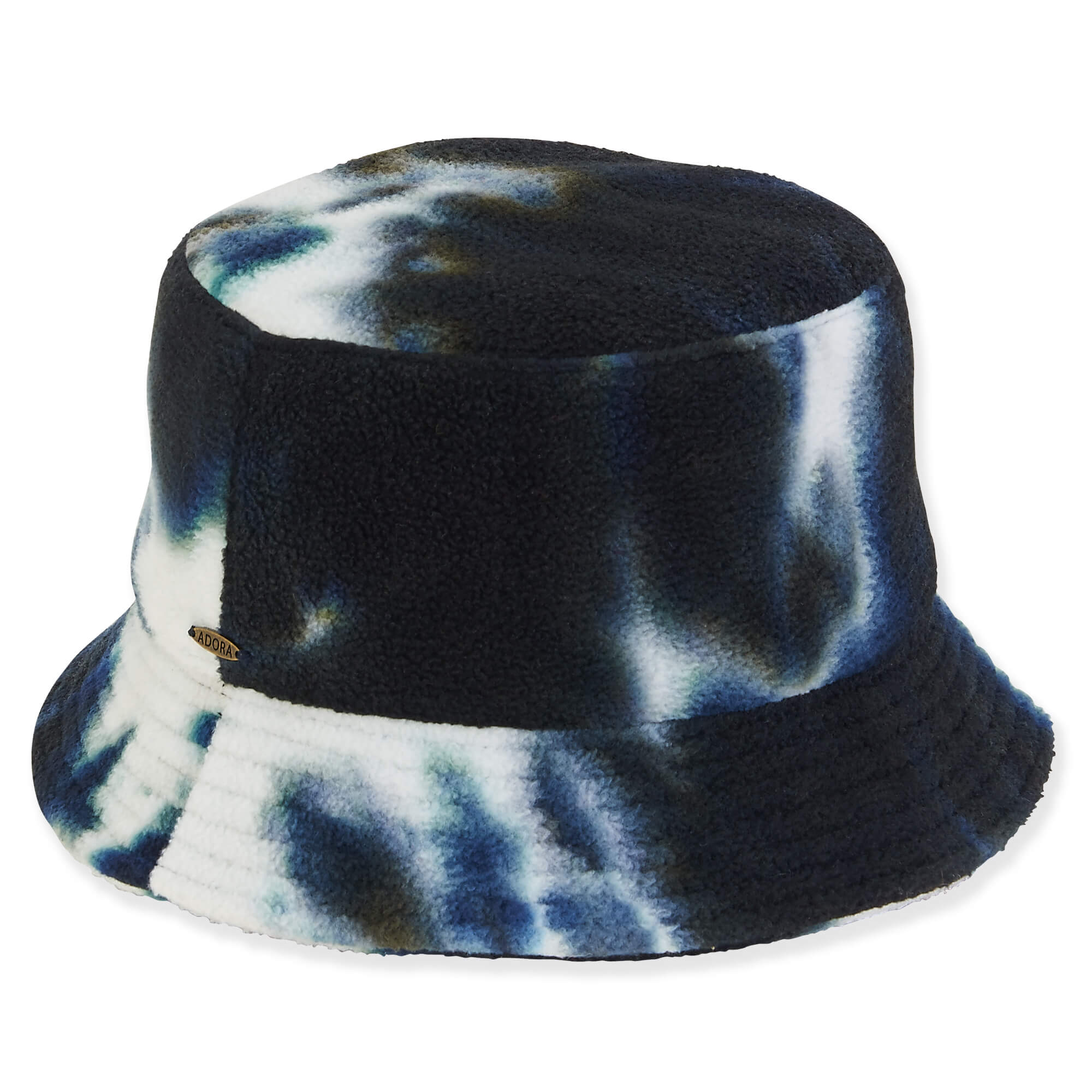 Shallow Plush Tie-Dye Bucket Hat - Adora® Hats