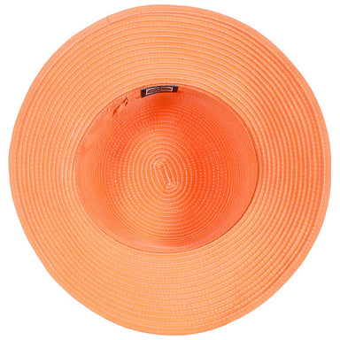 Shapeable Deluxe Ribbon Sun Hat - Scala Hats Wide Brim Hat Scala Hats    