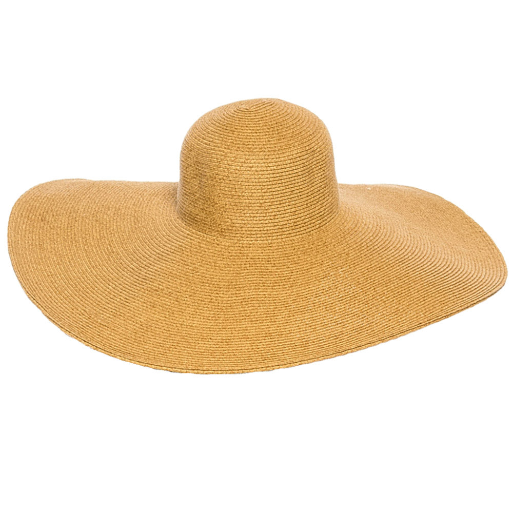 Giant Summer Hat Accessories Open Weave Giant Straw Floppy  display picture 3