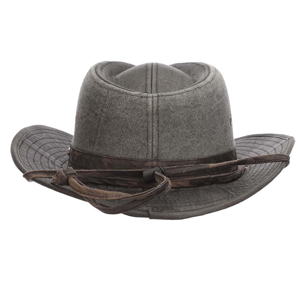 Skyebar Cloth Safari Hat with Camo Band - Stetson Hats