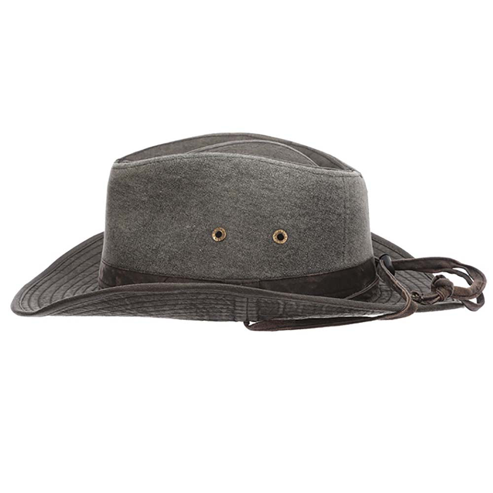 Skyebar Cloth Safari Hat with Camo Band - Stetson Hats