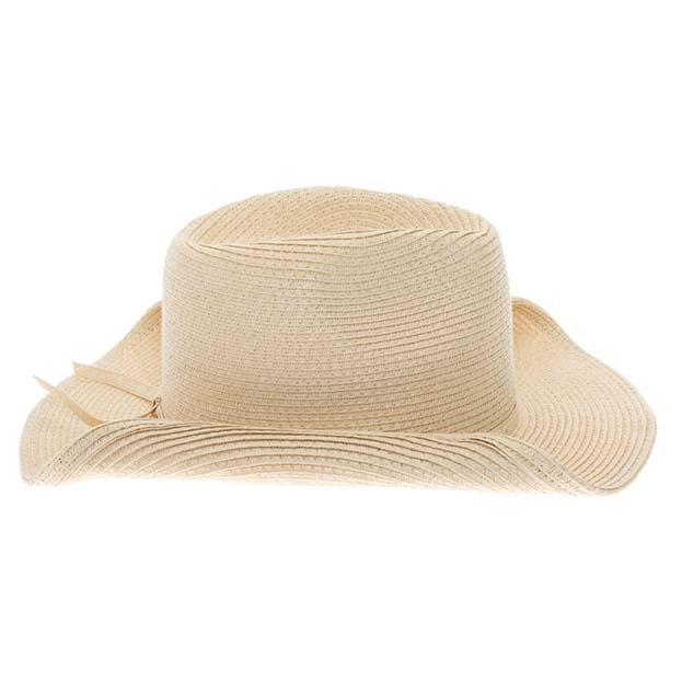 Small Size Cowboy Hat with Rolled Brim for Petites - Boardwalk Style