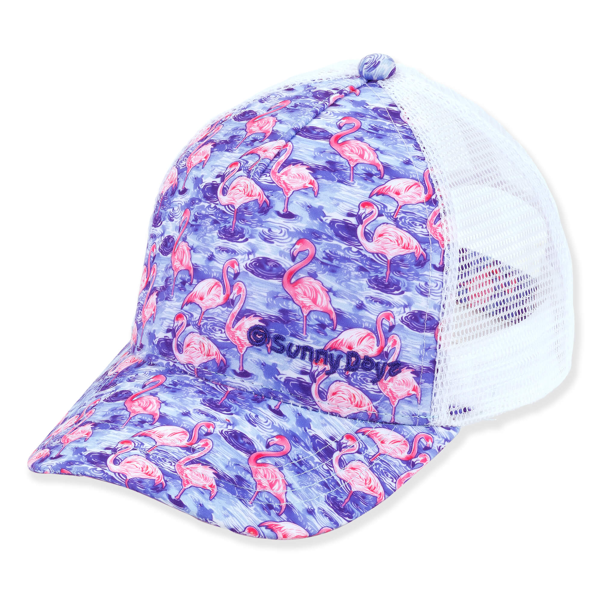 Small Size Pink Flamingo Trucker Cap - Sunny Dayz Hat