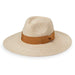 St. Lucia Wide Brim Packable Safari Hat  - Wallaroo Hats Safari Hat Wallaroo Hats STLUC-MBG Mixed Beige M/L (58 cm) 
