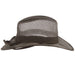Supplex® Nylon Mesh Brim Safari Hat, 2XL - Dorfman Pacific Safari Hat Dorfman Hat Co.