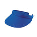 Taslon Clip-On Sun Visor - 3" Peak Visor Cap MegaCI MC4116-RBL Royal Blue Medium (57 cm)