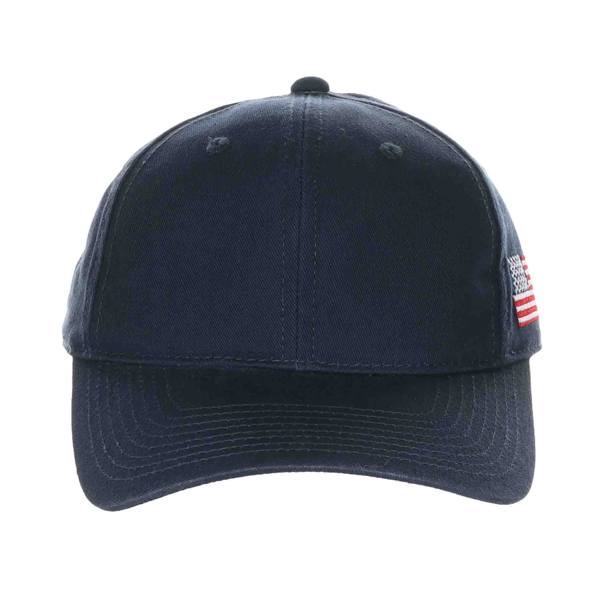 Top Gun USA Flag Structured Cotton Baseball Cap - DPC Hats Khaki / Os