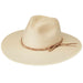 Tulum Natural Palm Straw Wide Brim Hat - Wallaroo Hats Safari Hat Wallaroo Hats TULU-NA Natural M/L (58 cm) 